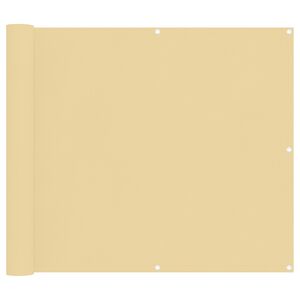 vidaXL Балконен екран PU покрит оксфорд алу