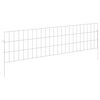 vidaXL Оградата за градината с колчета 24 pcs 115 х 30 см Mesh