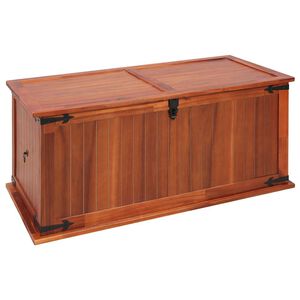vidaXL Ракла, 79x34x32 см, акациево дърво масив