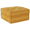 vidaXL Модулен диван, жълт, 70x70x36, плат