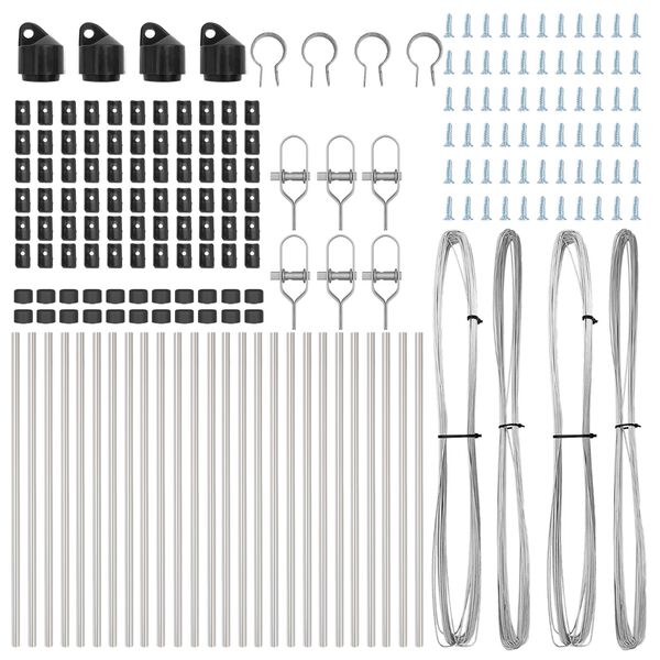 vidaXL Стълб за ограда. Друг 26 pcs Сив 3,2 x 3,2 x 120 см Стомана