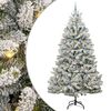 vidaXL С изкуствено коледно дърво 300 cm 300 LED светодиода Топло бяло
