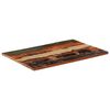vidaXL Правоъгълен плот за маса, 60x90 см, 25-27 мм, регенериран масив