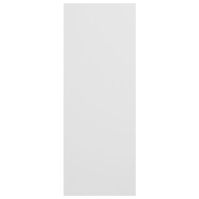 vidaXL Конзолна маса, бяла, 78x30x80 см, ПДЧ