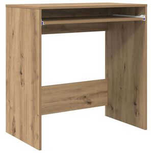 vidaXL Бюро Дъб Инженерна дървесина 77.5 x 43 x 79 см
