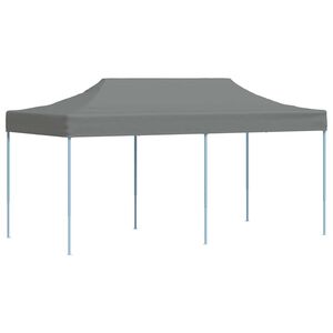 vidaXL Сгъваема pop-up парти шатра, 3x6 м, антрацит