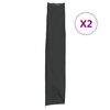vidaXL Калъф за градински чадър 2 бр 136x25/23,5 см 420D Оксфорд плат