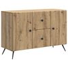 vidaXL Служебен шкаф Дъб артизан 89 x 34,5 x 60 см Инженерна дървесина