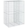 vidaXL Габионна кошница с покритие, 150x100x200 см, поцинковано желязо