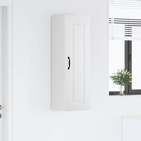 vidaXL Кухненски шкаф Kalmar Бяло 30 x 31 x 100 см Инженерно дърво