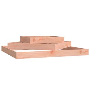 vidaXL Плантер, 112x112x27 см, масивна дугласка дървесина