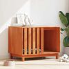 vidaXL Кучешка къща Кафяво с восъчно покритие 90 x 60 x 67 см