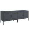 vidaXL ТВ шкафове 2 бр антрацит 68x39x50,5 см стомана