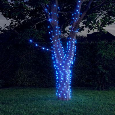 vidaXL Соларни лампички 5 бр 5х200 LED сини за закрито/открито