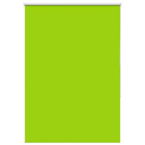 vidaXL Ролкова щора Blackout Зелени листа 110x150 cm Ширина на плата