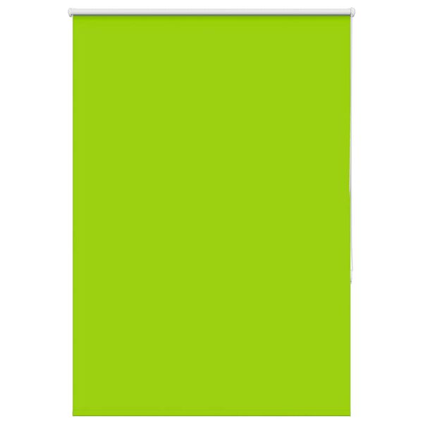 vidaXL Ролкова щора Blackout Зелени листа 110x150 cm Ширина на плата