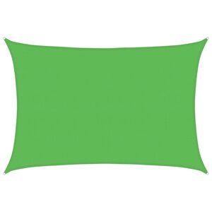 vidaXL Платно-сенник, 160 г/м&sup2;, светлозелено, 5х7 м, HDPE