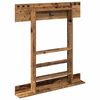 vidaXL Стенна стойка за въдици Инженерна дървесина 93 x 12 x 103 см