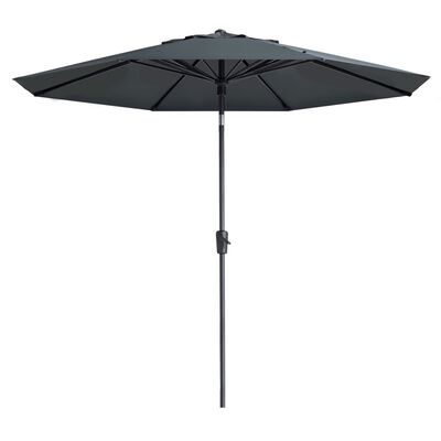 Madison Градински чадър Paros II Luxe, 300 см, сив