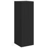 vidaXL Стенно Баня Кабинет Черно 33 x 34,5 x 100 см