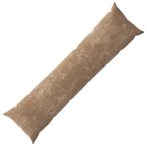 vidaXL Калъфка за възглавница HEERLEN Кафяво 40 x 145 см Тъкан Шенил