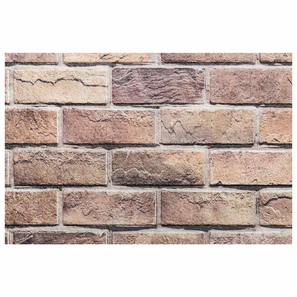 vidaXL Стенни панели 10 pcs Кафяв и сив 100 x 50 cm EPS пяна