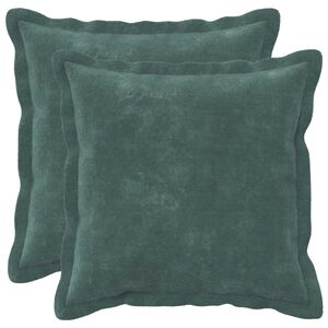 vidaXL Калъфка за възглавница 2 pcs HOUTEN Морско синьо 35 x 35 cm