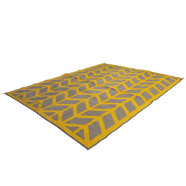 Bo-Camp Килим за открито Chill mat Flaxton 2,7x3,5 м XL охра жълто