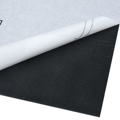 vidaXL Самозалепващи подови дъски 20 бр PVC 1,86 м² тъмнокафяви