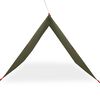 vidaXL Брезент за къмпинг, маслиненозелен, 451x420 см, водоустойчив
