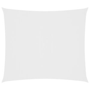 vidaXL Платно-сенник, Оксфорд текстил, правоъгълно, 2x2,5 м, бяло