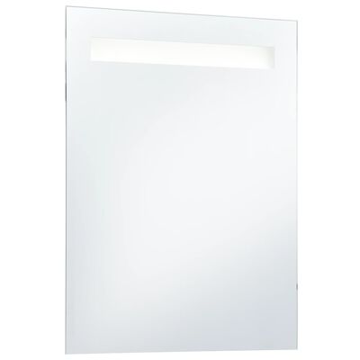 vidaXL LED стенно огледало за баня 60x80 см