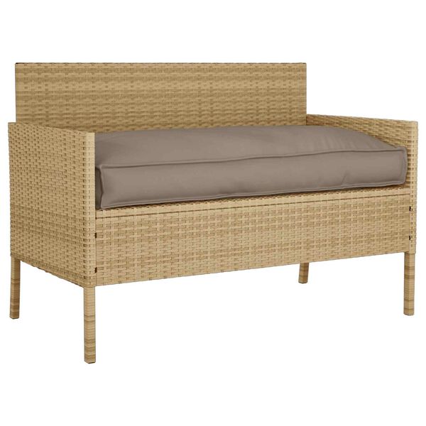 vidaXL Възглавница Таупе 150 x 40 x 8 см Оксфордска тъкан