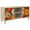 vidaXL ТВ шкаф GENNEP 102 x 33 x 50 см Сонома Инженерна дървесина