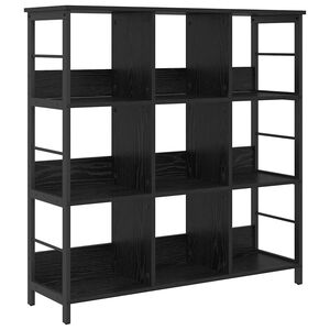vidaXL Рафт за книги 9 нива 102 x 32 x 104,5 см Инженерна дървесина