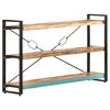 vidaXL Библиотека с 3 рафта, 140x30x80 см, регенерирано дърво масив