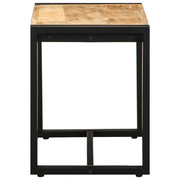 vidaXL Пейка 60x35x45 cm Масивна груба дървесина Манго