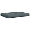 vidaXL Кушон за палет VIANEN 100% полиестер Синьо 120 x 80 x 12 cm