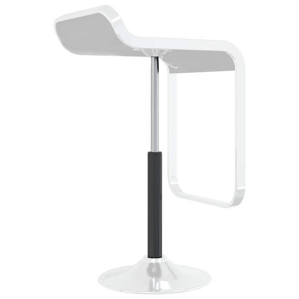 vidaXL Газов цилиндър за офис стол Черно 21,5 см Желязо