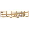 vidaXL Комплект дивани за открито 6 pcs Бяло 79 x 79 x 37 см