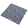 vidaXL Стенни панели 48 pcs Диамант Сив 50 x 50 cm XPS Пяна