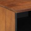 vidaXL ТВ шкаф Меден кафяв 100 x 33 x 46 см Солидно мангово дърво
