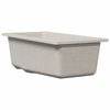 vidaXL Кухненска мивка Бежово 21 x 44 x 14 см Гранит