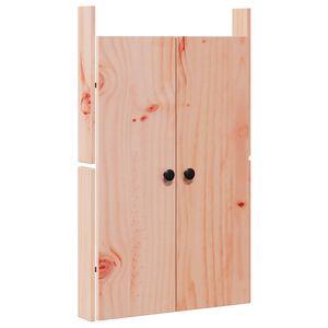 vidaXL Кухненска врата MEPPEL Кафяво 50 x 9 x 82 см