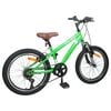 vidaXL Kids Mountain Bike 20 инча 6-Speed за 5-8 години Зелен