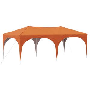 vidaXL Поп-ъп парти палатка 575 x 288 x 245 см Оранжево