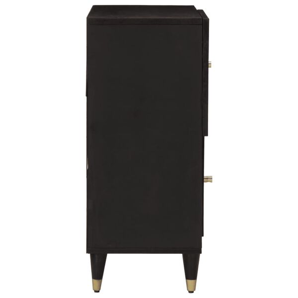 vidaXL Страничен шкаф 80x33x75 см манго масивно дърво