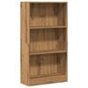 vidaXL Библиотека, дъб артизан, 60x24x109 см, инженерно дърво