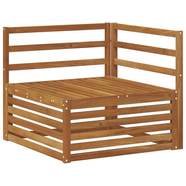 vidaXL Комплект дивани за открито 4 pcs Естествен