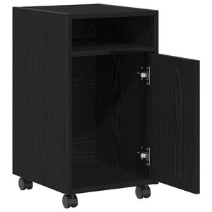 vidaXL Кабинет на колела отстрани 33 x 38 x 60 см Инженерна дървесина